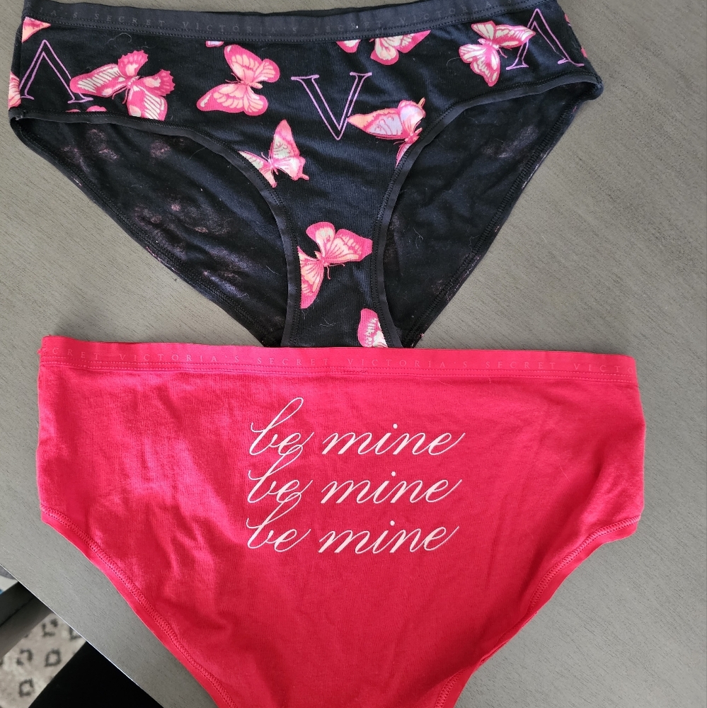 Victoria's Secret Stretch Cotton Hiphugger x 2